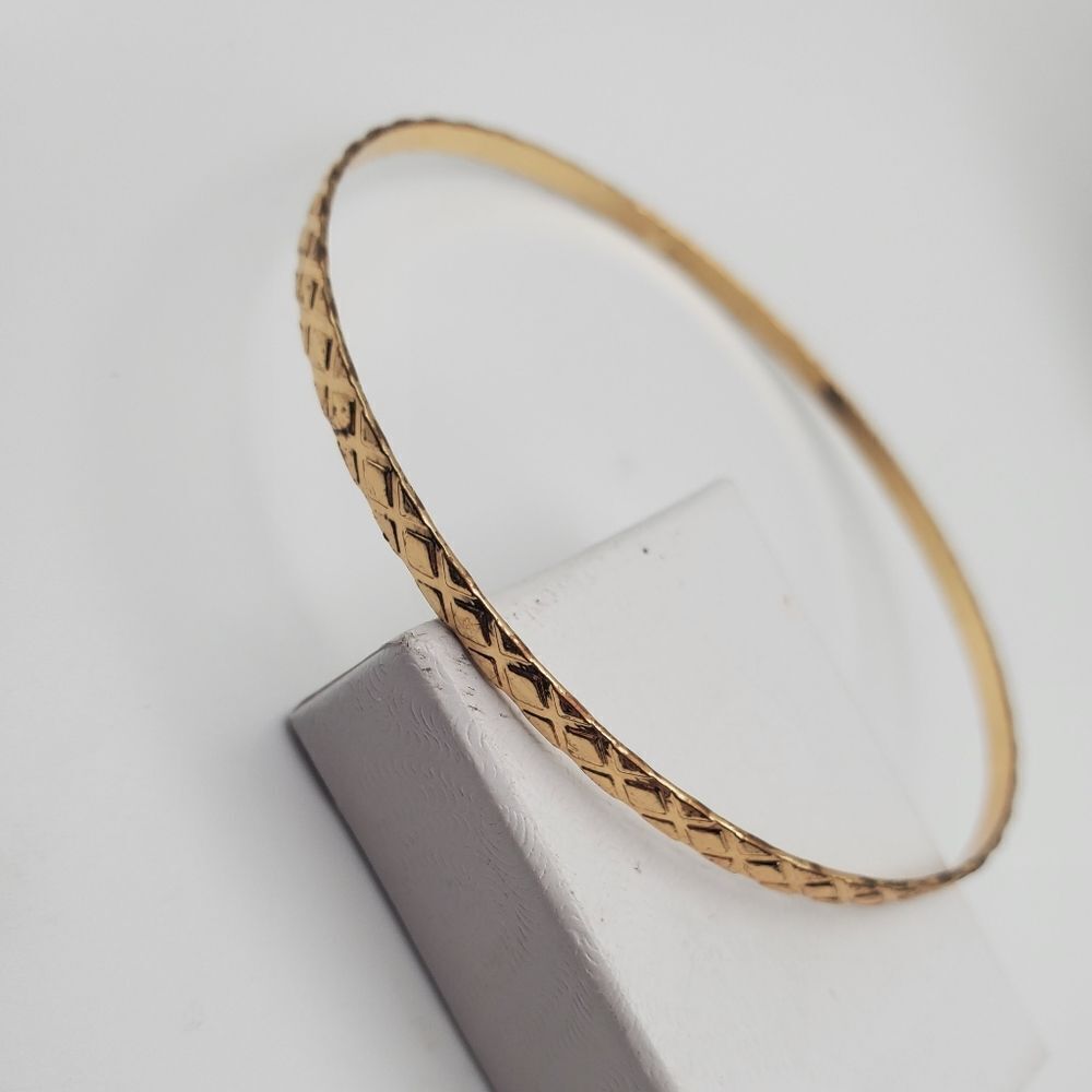 Parallel wish bracelet gold tone‎